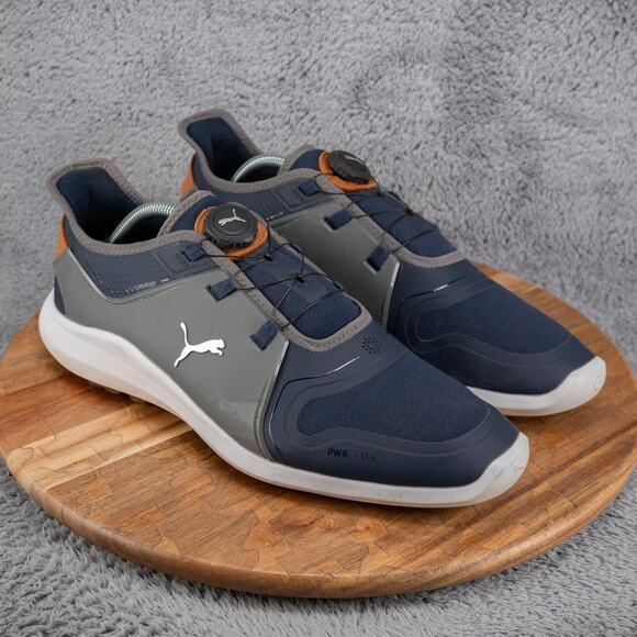 PUMA Ignite Fasten8 Disc BOA Spikeless Golf Shoes Sz 11.5, 194541-04 - Picture 1 of 9